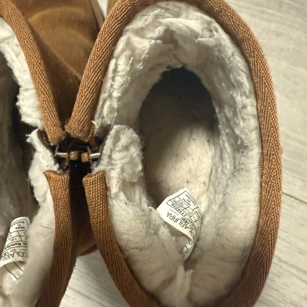 Koolaburra Tan Boots with Plush Lining